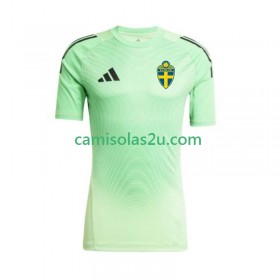 Camisolas de futebol Suécia Guarda Redes Equipamento Principal 2025/26 Manga Curta